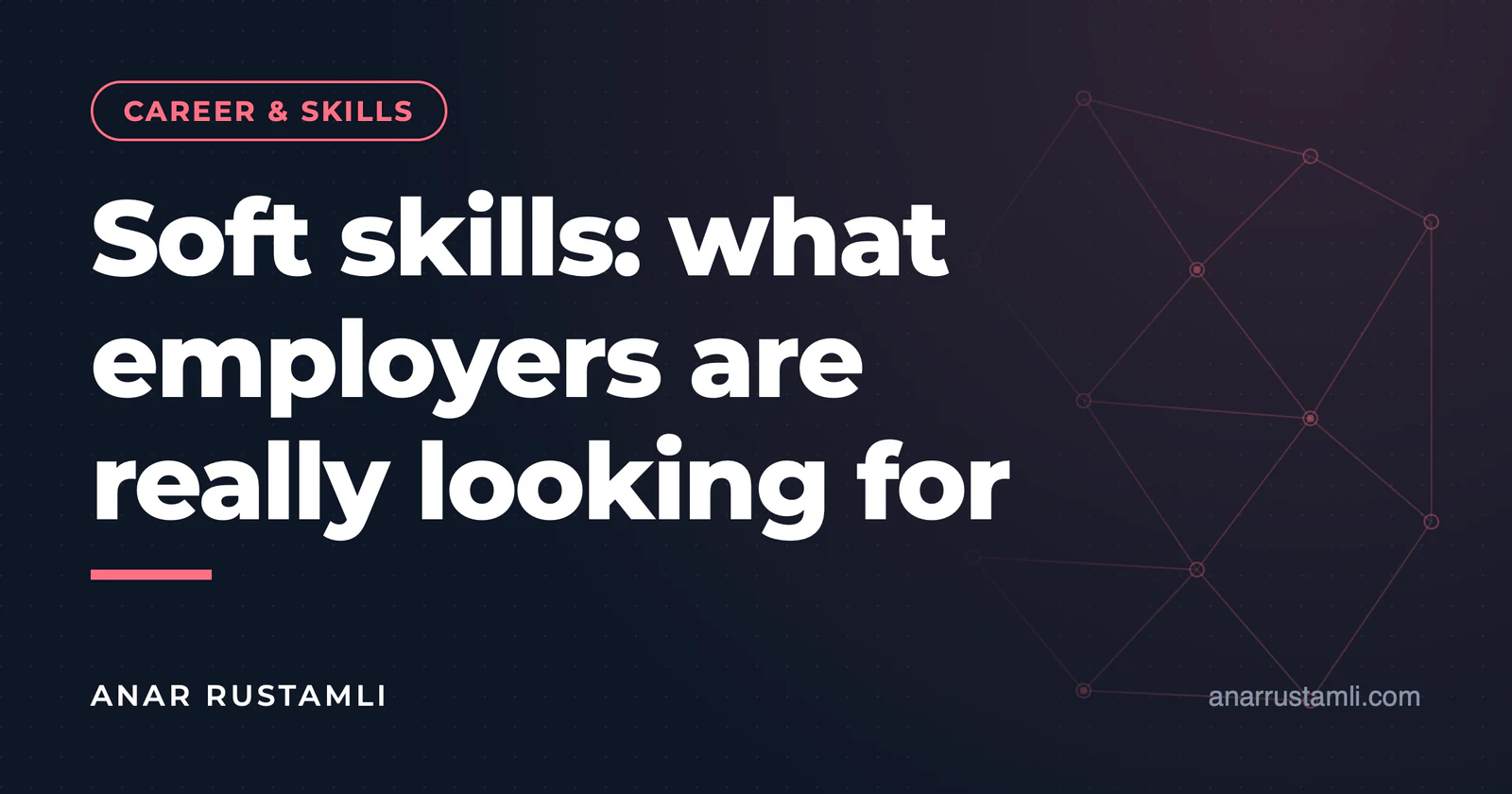 Soft skills: skills that employers are looking for — Anar Rustamli