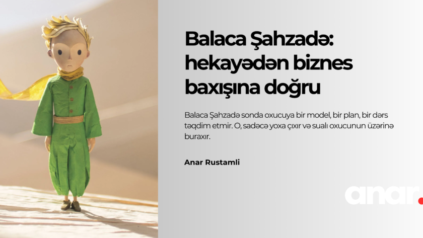 Anar Rustamli biznes hekayəsi