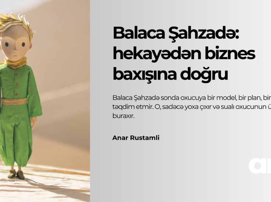 Anar Rustamli biznes hekayəsi